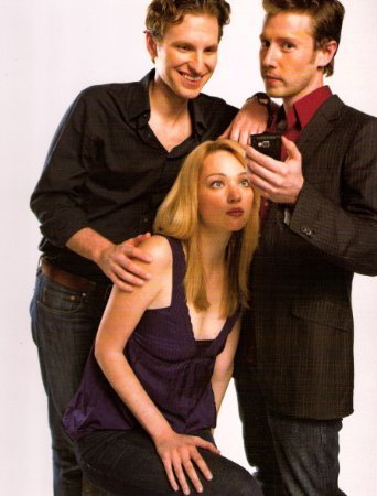 Sebastian Arcelus, Michael Izquierdo, and Kristen Connolly in "iChannel."
