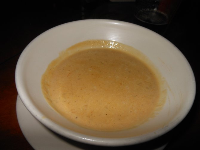 ..and finally, drumroll please! The butternut soup