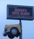 Right next to Mason's Auto Clinic...