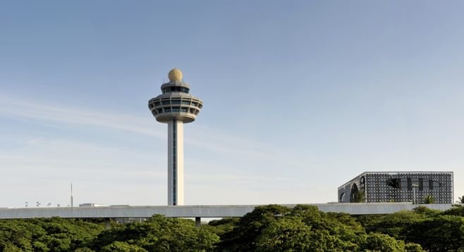 Singapore's Changi International houses a pool, movie theater, giant indoor slide, six garden reserves, and yes, more.