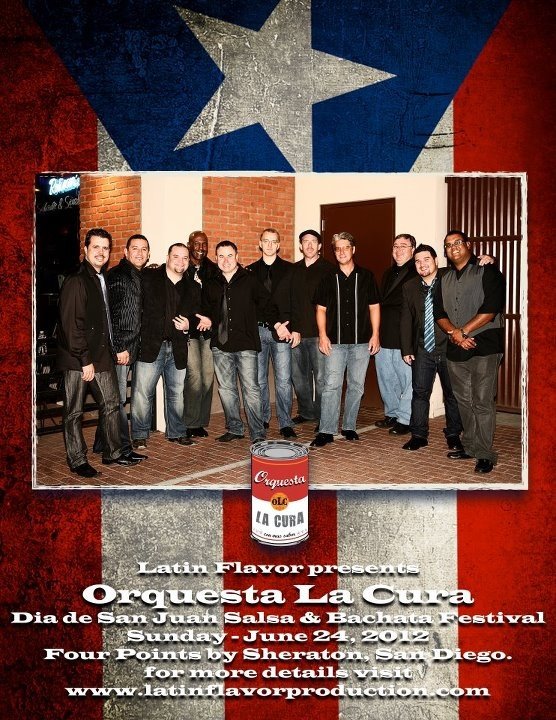 Orquestra La Cura, a San Diego-based salsa band