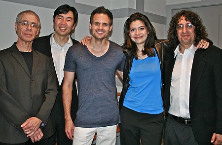 Left to right: Joseph Waters, Jung-Ho Pak, Todd Rewoldt, Lindsay Deutsch, Joel Bluestone