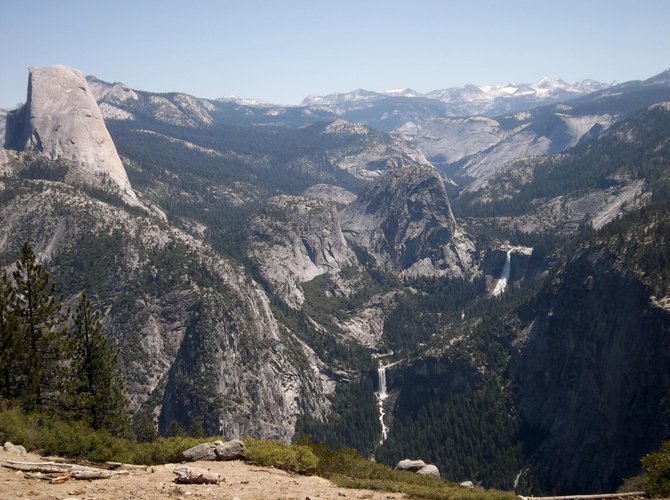 View from Glacier Point, Yosemite National Park