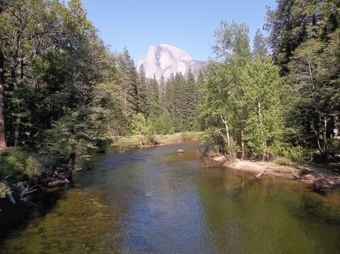 View from Sentinel Bridge, Yosemite National Park