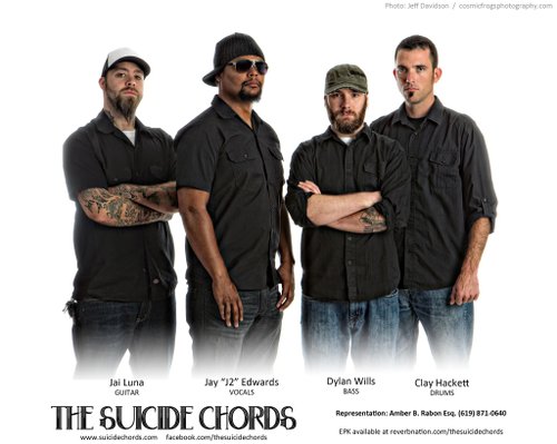 Romance metal: the Suicide Chords play it.