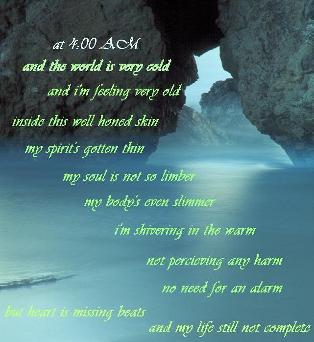 4AM poem