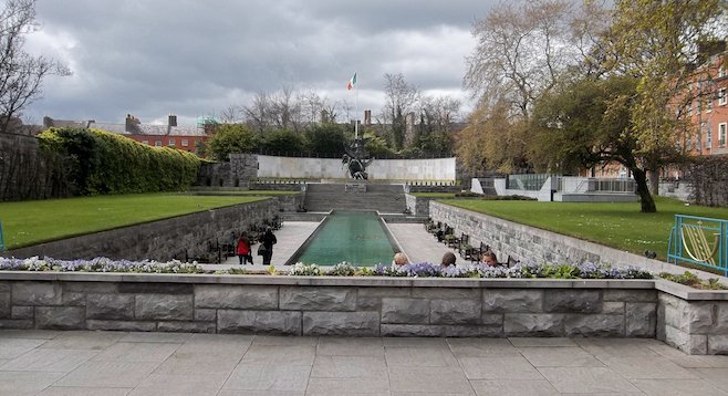 Dublin's Garden of Remembrance is of particular significance to the Irish.