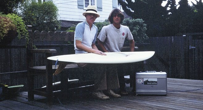 Chris O’Rourke and Kirk Lee Aeder, spring 1979