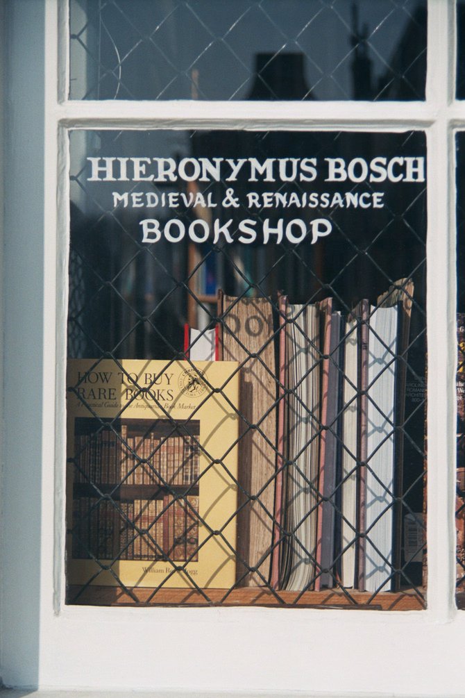 Amsterdam bookstore