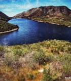 While trail running in 4S Ranch, I strapped a GoPro Camera to my chest and this happened to be the final result. Lake Hodges seen …