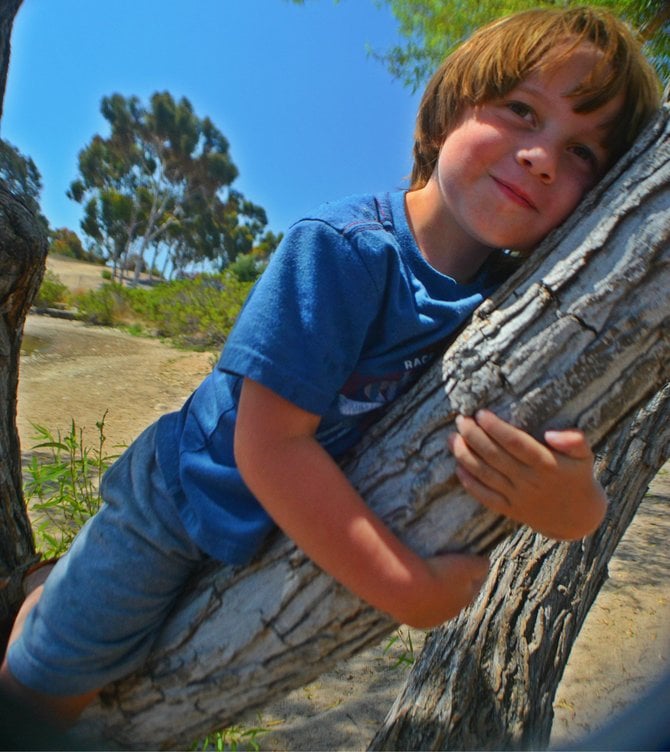 My Little Tree Hugger at Lake Murray