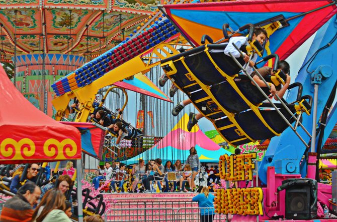 Carnival Chaos at the San DIego County Fair