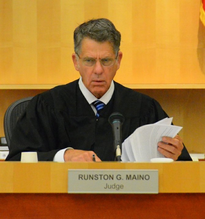 Judge Maino will allow limited access to certain pages.  Photo Bob Weatherston