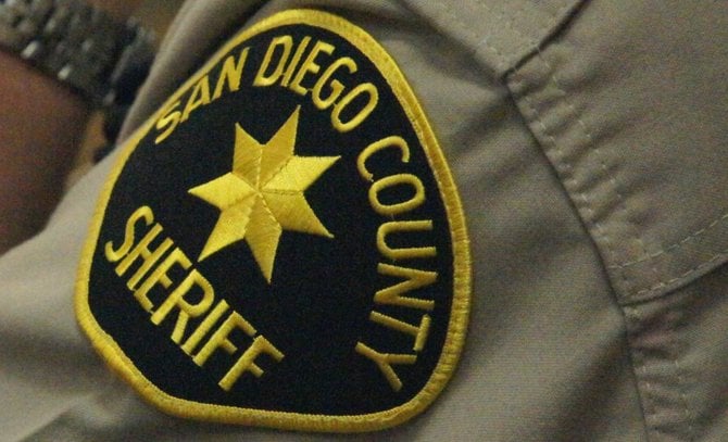 San Diego County Sheriff's patch.