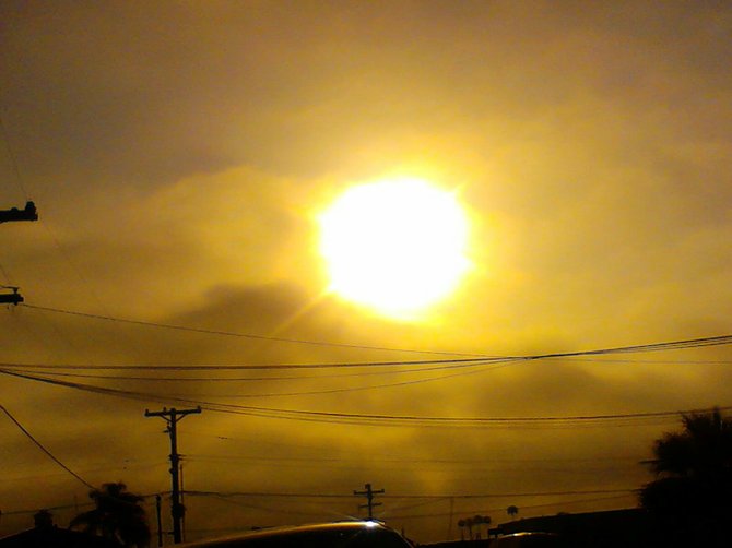 San Diego, CA. "The Eclipse."