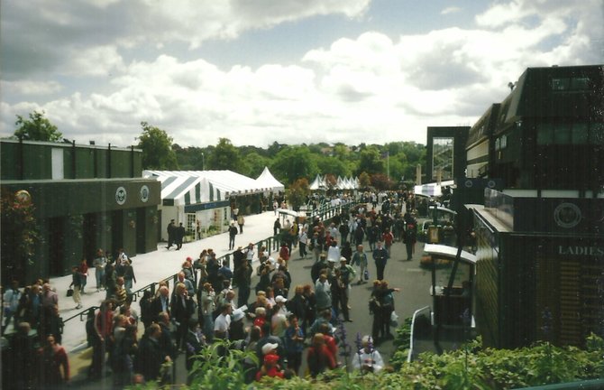 A cloudy day at Wimbledon