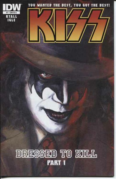 Local publisher IDW is still publishing the Kiss: Dressed to Kill comic series, launched this year and based on the same-named early Kiss album, featuring stories co-created by publisher Chris Ryall.