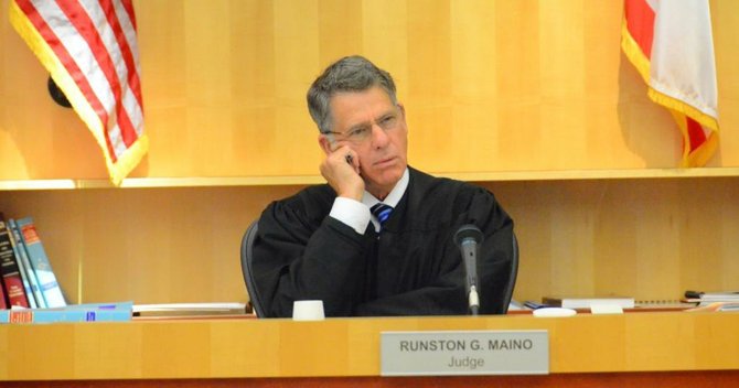 This judge's order to make certain, redacted papers open to the public was "stayed" or halted late Friday.  Photo Bob Weatherston