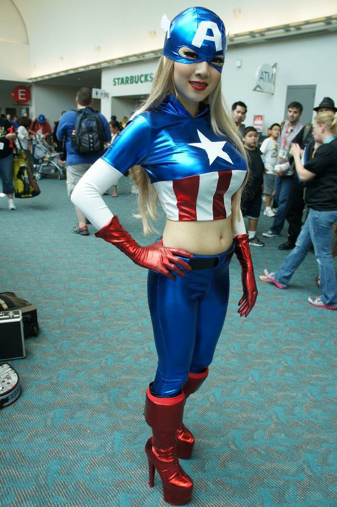 Cosplayers at San Diego Comic Con 