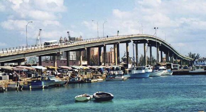 The Bahamas’ Paradise Island Bridge, which brought gamblers to a reputedly mobbed-up casino.