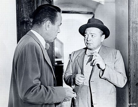 Humphrey Bogart and Peter Lorre in "Beat the Devil" (1953).