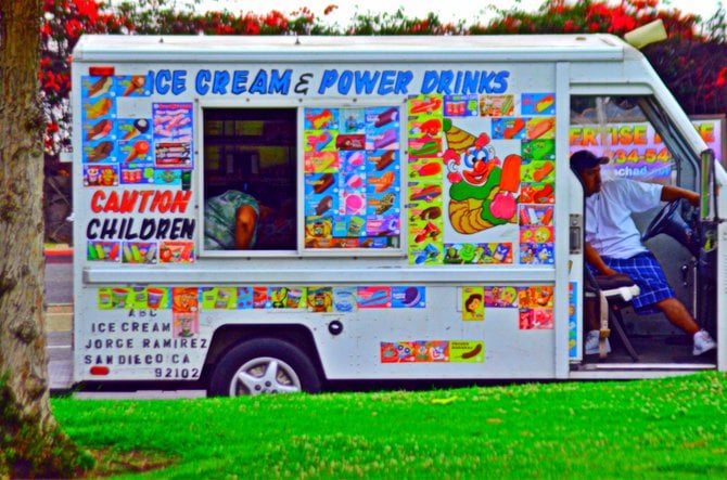 Ice Cream Truck at Pepper Grove