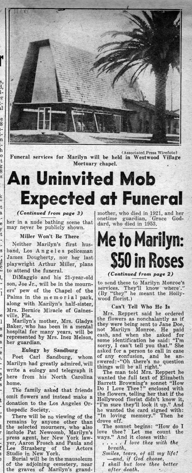NEW YORK DAILY NEWS, Wednesday, August 8, 1962.