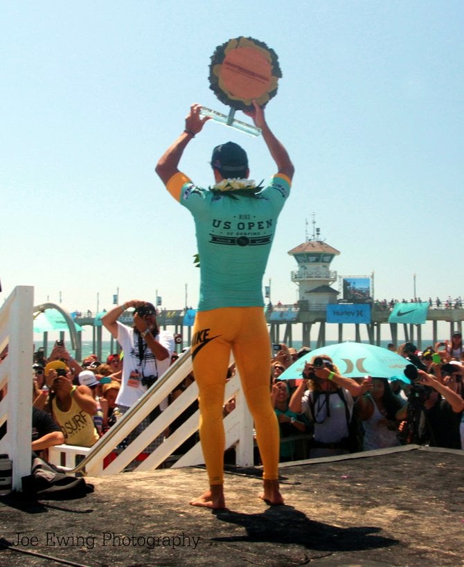 Young professional surfer Julian Wilson wins the 2012 US Open of Surfing in Huntington Beach, California








Huntington Beach, California, USA