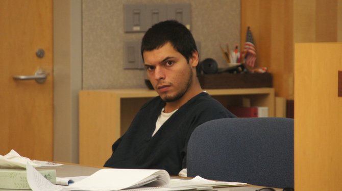 Farzad John Daftari, 22, pleaded not guilty today.  Photo Weatherston.
