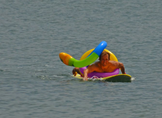 Water rescue at Crown Point