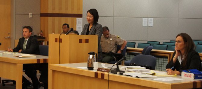 The alleged victim of attack by an off-duty Border Patrol agent spoke in court today. 