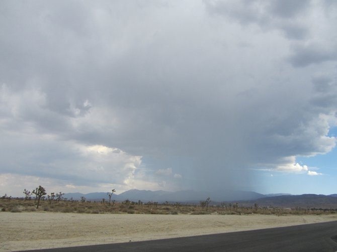 "The Kiss of the Storm in Mojave Desert", www.scripca.com
 Anda Scripca