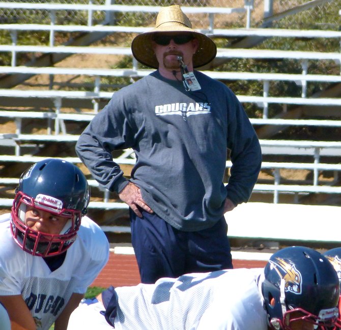 Steele Canyon named longtime varsity assistant Scott Longerbone (above) head coach in the offseason after Ron Boehmke stepped down 