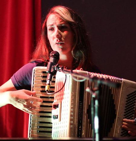 Tiff Jimber: "The accordion concerns most people."