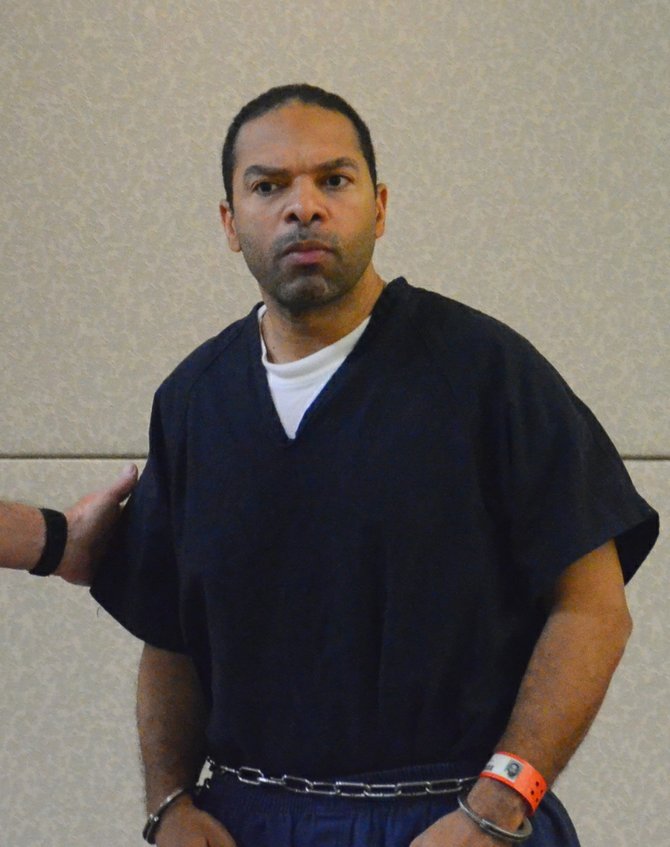 Co-defendant Louis Perez is said to be the father of Maraglino's baby.  Photo Weatherston. 