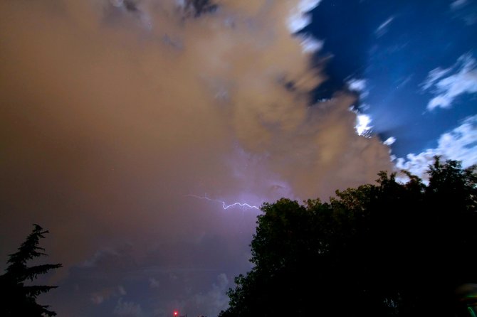 Lightning storm in El Cajon 8/28/12