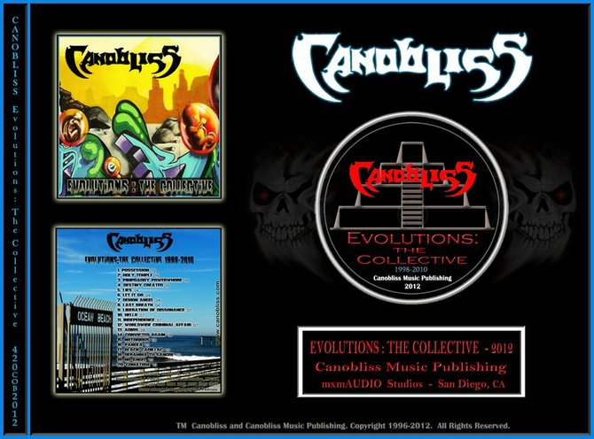 Evolutions:The Collective. 2012 CANOBLISS release.  canobliss.com