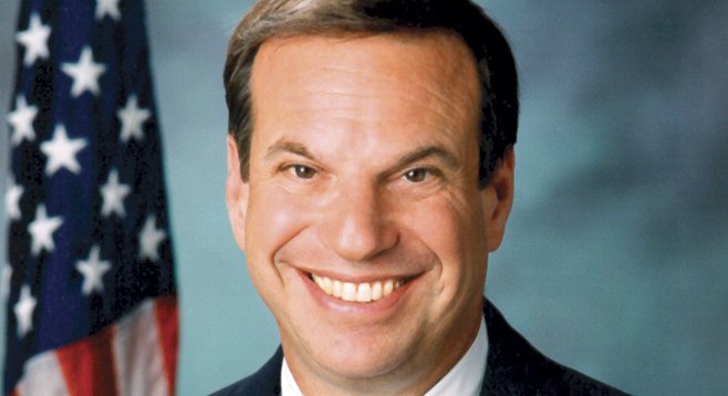 Bob Filner is grinning because he’s making inroads into Carl DeMaio’s real-estate-development fundraising base.