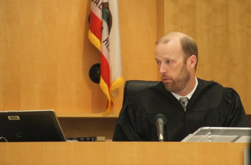 Superior Court Judge Robert Kearney.  Photo Weatherston.