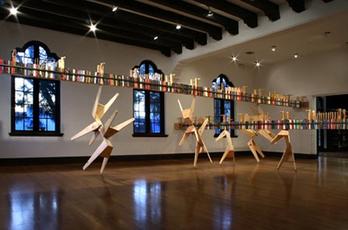 John Henry installation by David Adey, 2010