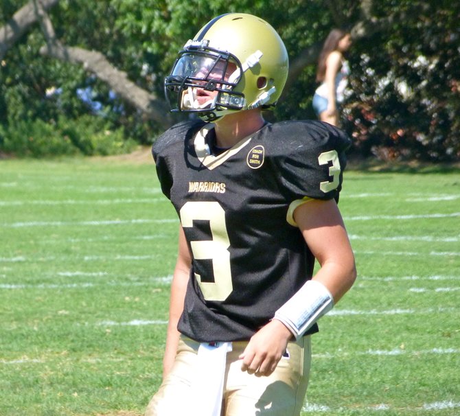 Army-Navy quarterback sophomore quarterback Chris Salisbury