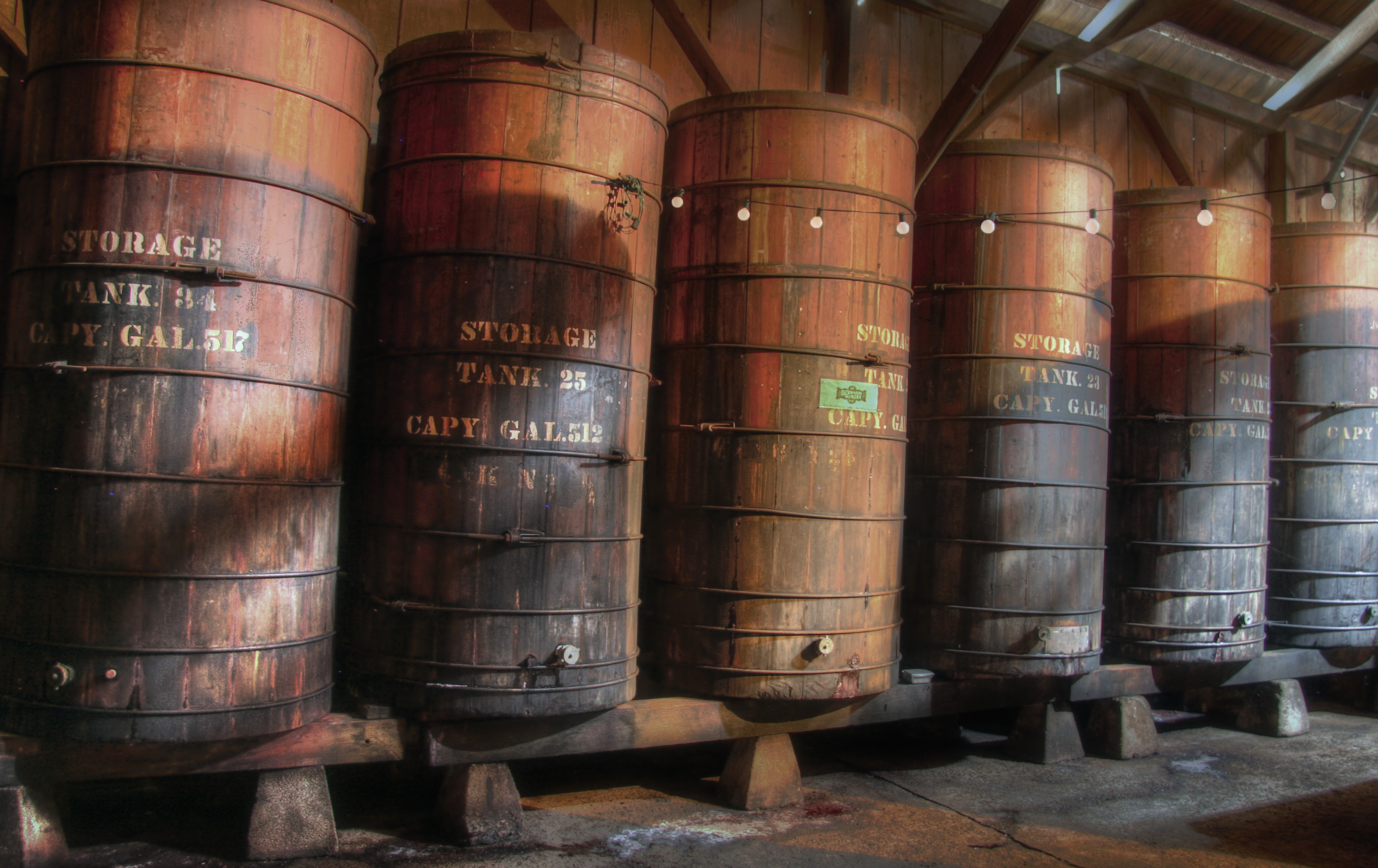 Rancho Bernardo The Barrel Room At The Bernardo Winery In