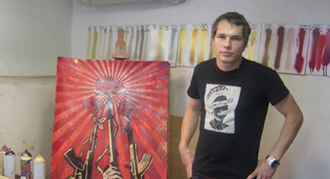 Guerrilla graphic artist Shepard Fairey is fined but free.