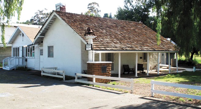 The Rufus Porter Ranch House in Spring Valley, now known as the Hubert H. Bancroft Ranch House