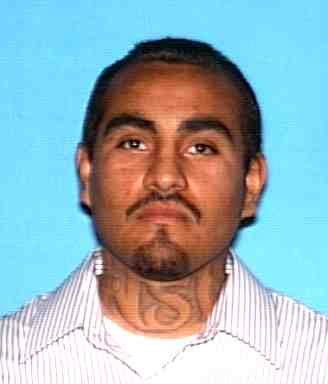 Fugitive photo released by Escondido police when Sergio Lopez ran.
