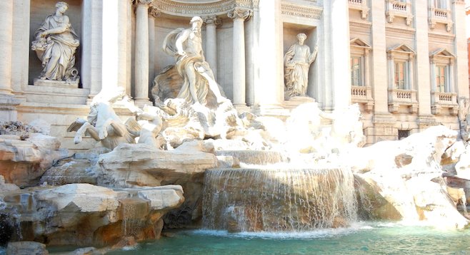 The Trevi Fountain is perhaps Rome at its most iconic. 