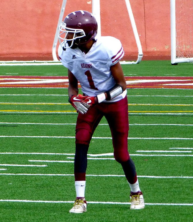 Kearny senior receiver Quincey Burnell
