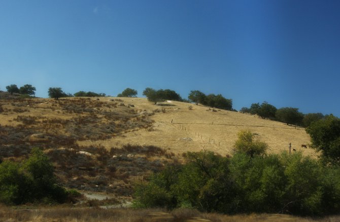 The rolling hills of Ramona