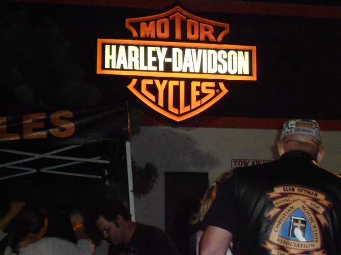 Chopper sign at Harley Davidson motorcycles on Kearny Mesa Rd.