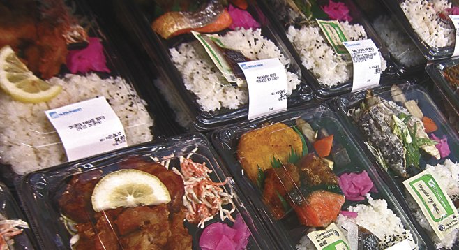 Kearny Mesa’s best selection of bento boxes — a great way to grab an authentic Asian lunch on the go — is at Najiya Market.